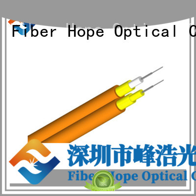 clear signal multimode fiber optic cable suitable for communication equipment