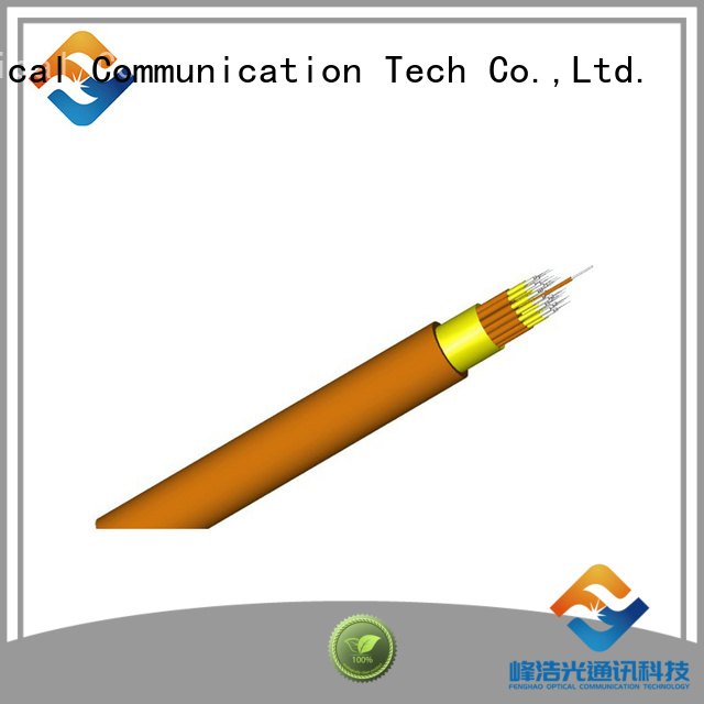 Внутренний оптоволоконный кабель удовлетворен клиентами для передачи информации
