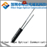 thick protective layer armored fiber optic cable good for networks interconnection
