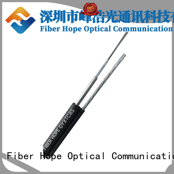 thick protective layer armored fiber optic cable good for networks interconnection