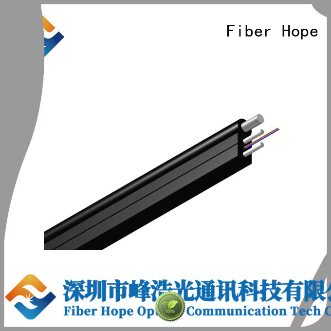 Fiber Hope light weight fiber drop cable suitable for building incoming optical cables