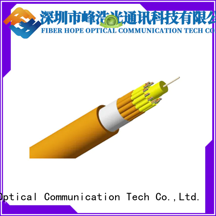 Fiber Hope fast speed 12 core fiber optic cable satisfied with customers for switches