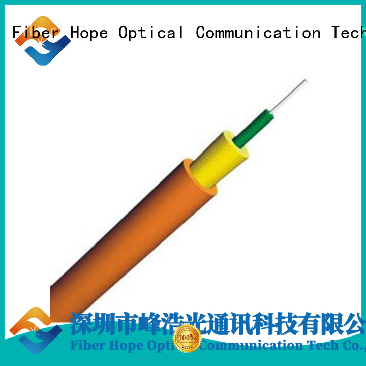 Fiber Hope economical fiber optic cable satisfied with customers for indoor