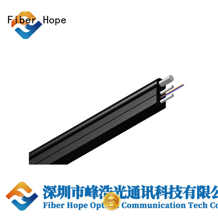 Fiber Hope easy opertaion fiber optic drop cable suitable for network transmission