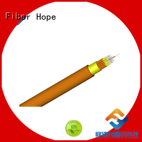 Fiber Hope clear signal multimode fiber optic cable good choise for indoor