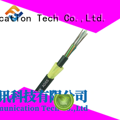 Fiber Hope mechanical design adss fiber optic cable with good price for