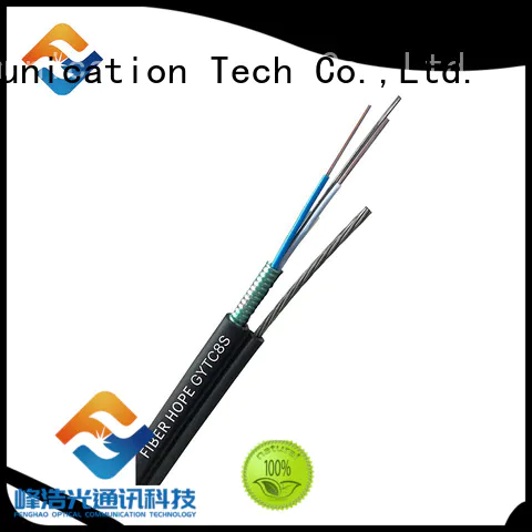 thick protective layer outdoor fiber optic cable oustanding for outdoor