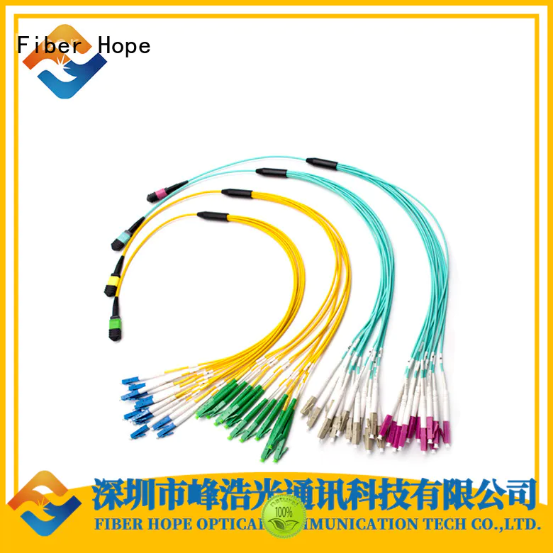 Fiber Hope harness cable used for LANs