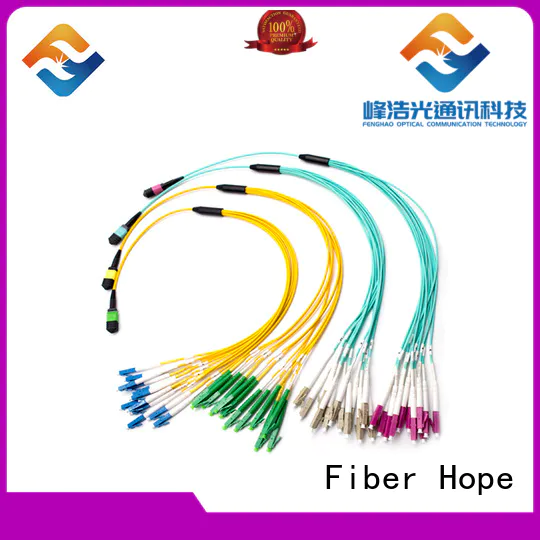 Fiber Hope breakout cable used for LANs