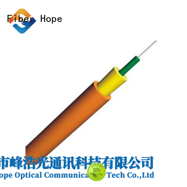 Fiber Hope economical 12 core fiber optic cable satisfied with customers for computers