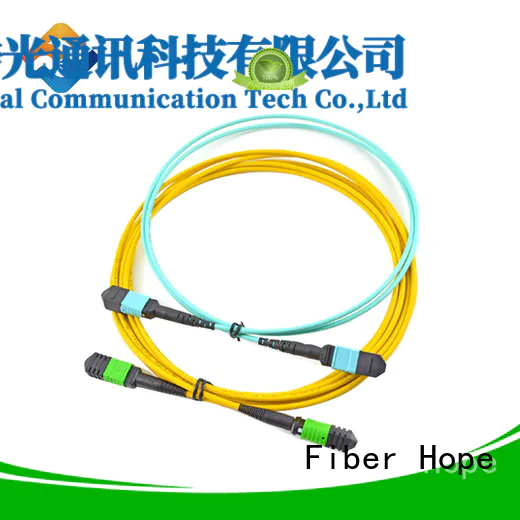 Fiber Hope high performance mpo cable widely applied for communication industry