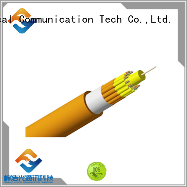 large transmission traffic multimode fiber optic cable excellent for communication equipment