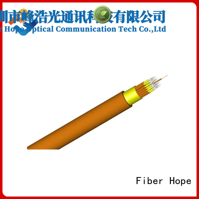 Fiber Hope large transmission traffic optical out cable satisfied with customers for communication equipment