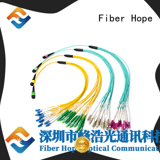 Fiber Hope efficient mpo cable widely applied for communication industry