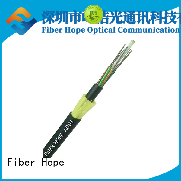 Fiber Hope professional adss cable used for lightning