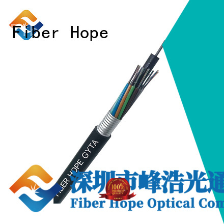 Fiber Hope waterproof outdoor fiber patch cable best choise for networks interconnection