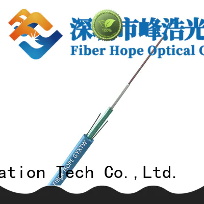 Fiber Hope high tensile strength armored fiber cable ideal for networks interconnection