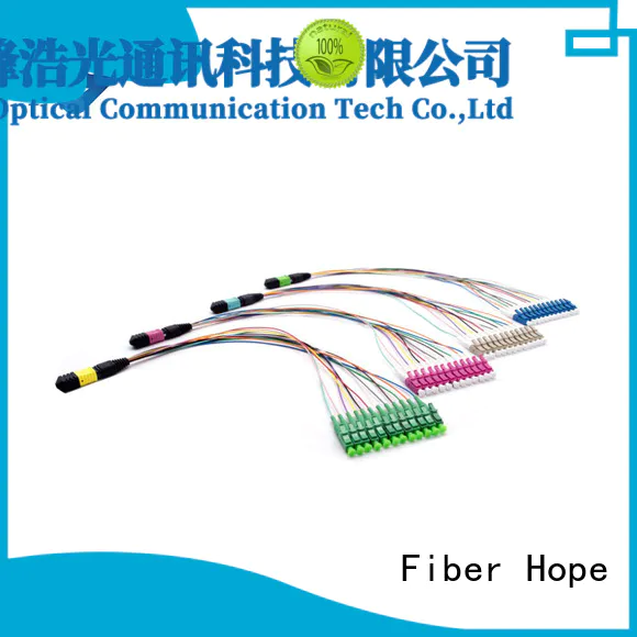 Fiber Hope fiber optic patch cord popular with communication industry