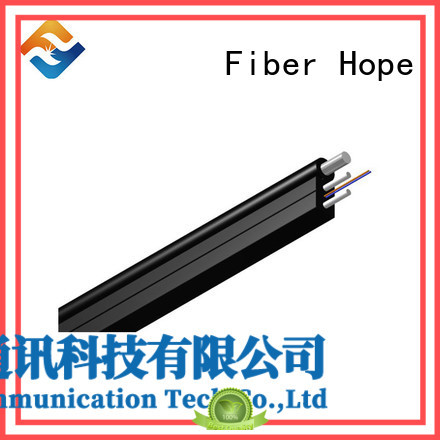 Fiber Hope light weight ftth cable with many advantages building incoming optical cables