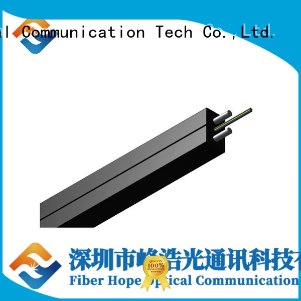 strong practicability fiber optic drop cable widely employed for user wiring for FTTH
