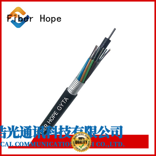 high tensile strength outdoor fiber patch cable oustanding for networks interconnection