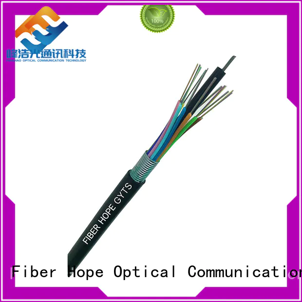 Fiber Hope high tensile strength outdoor fiber patch cable ideal for outdoor