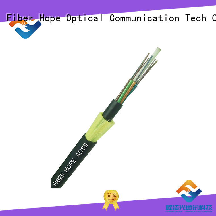 Fiber Hope high performance adss fiber optic cable transmission systems