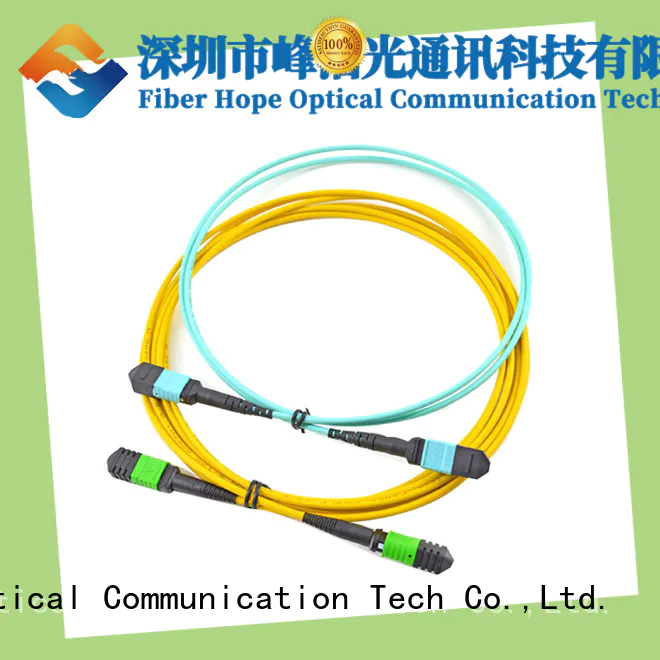 Fiber Hope fiber patch cord widely applied for WANs