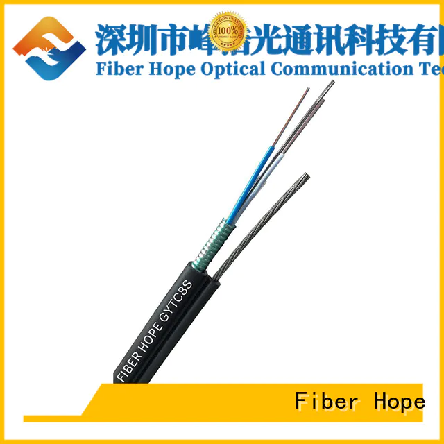 Fiber Hope high tensile strength armored fiber cable best choise for outdoor