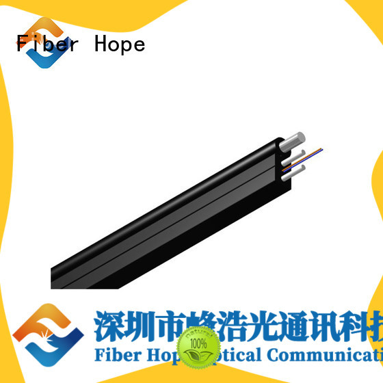 Fiber Hope easy opertaion ftth drop cable suitable for indoor wiring
