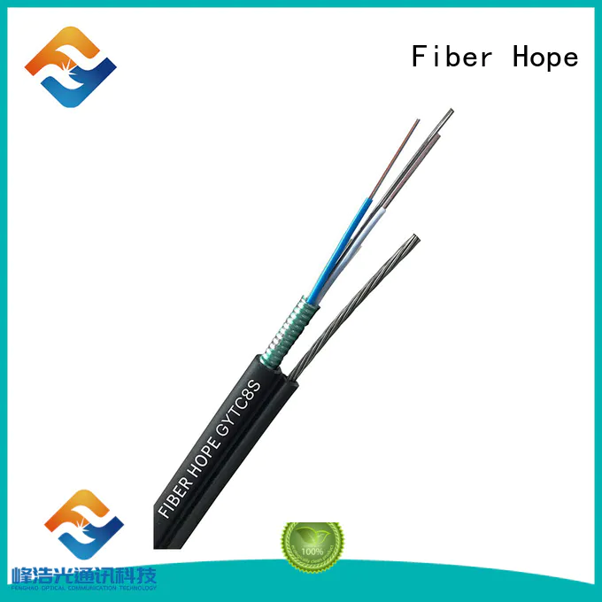 high tensile strength outdoor fiber cable good for outdoor