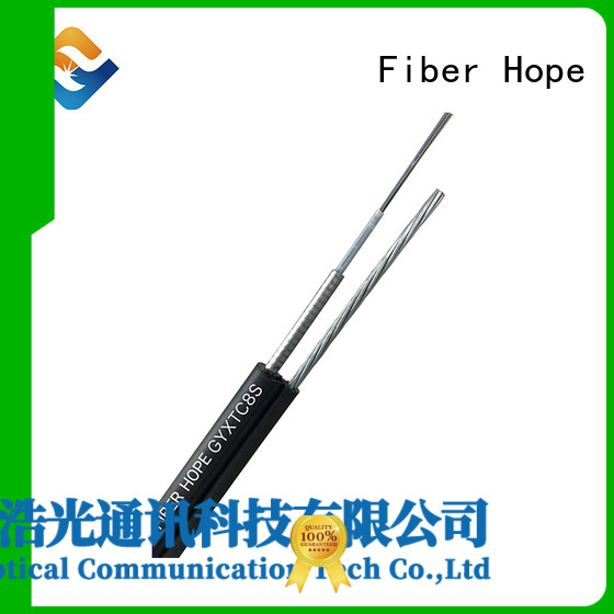 Fiber Hope thick protective layer cost of fiber optic cable outdoor