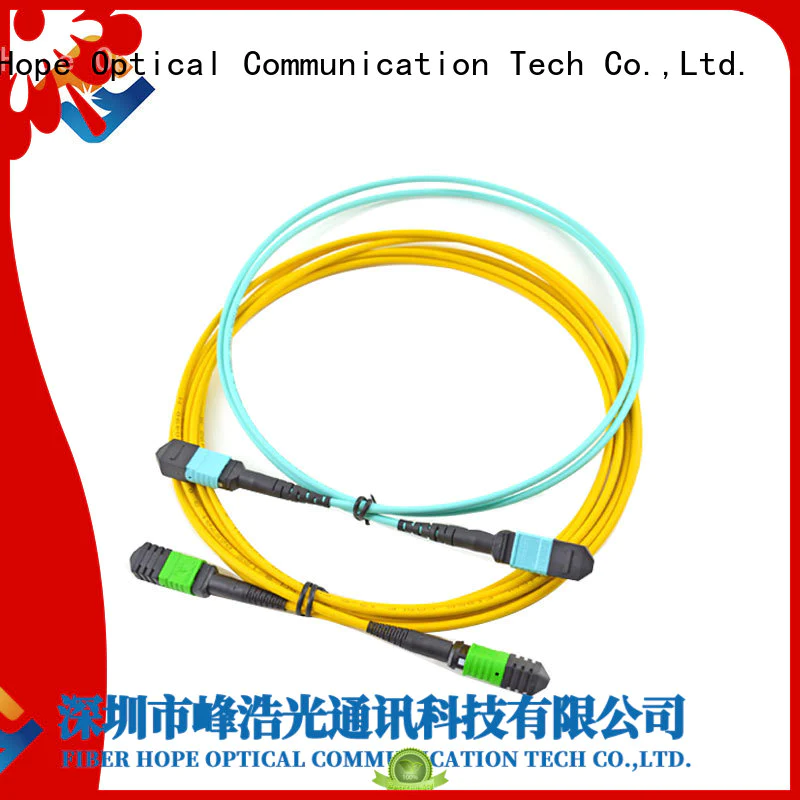 Fiber Hope mpo cable cost effective communication industry