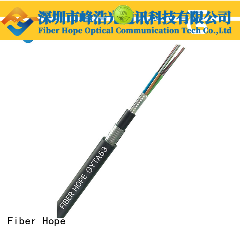 waterproof outdoor fiber patch cable good for outdoor