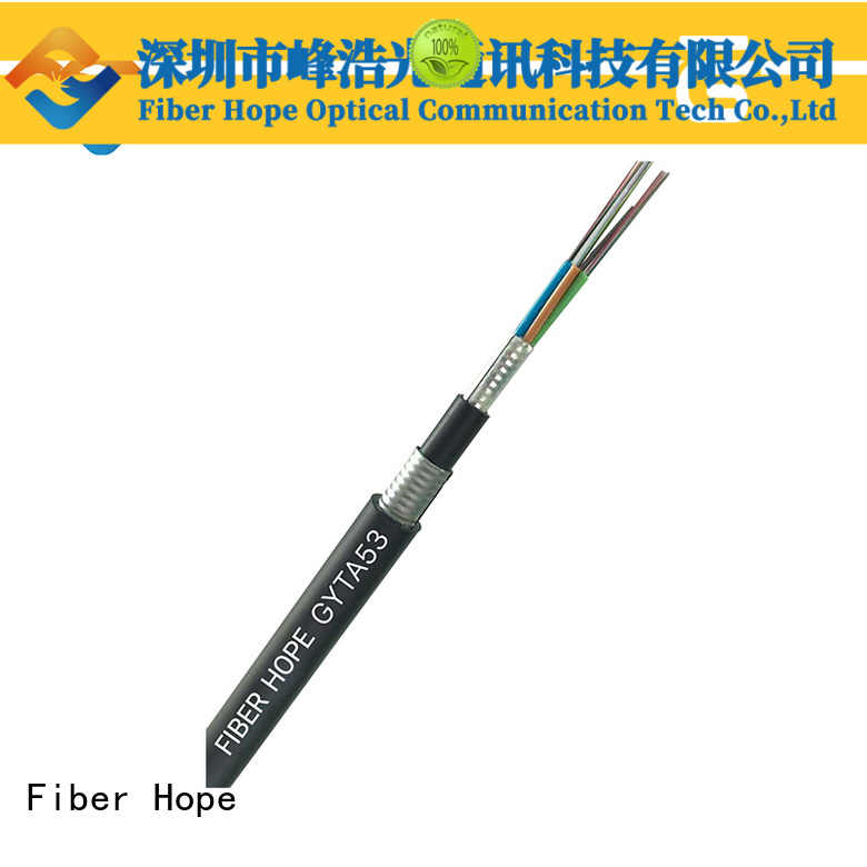Fiber Hope outdoor fiber optic cable good for networks interconnection