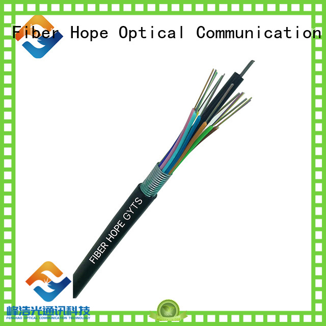 Fiber Hope high tensile strength outdoor fiber cable best choise for networks interconnection