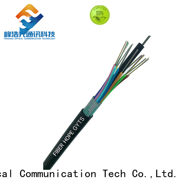 high tensile strength armored fiber optic cable oustanding for networks interconnection