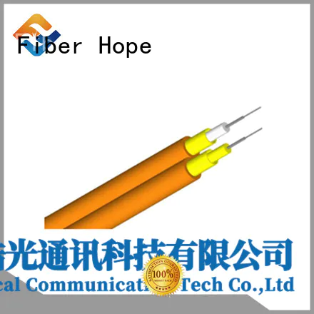 Fiber Hope clear signal 12 core fiber optic cable indoor