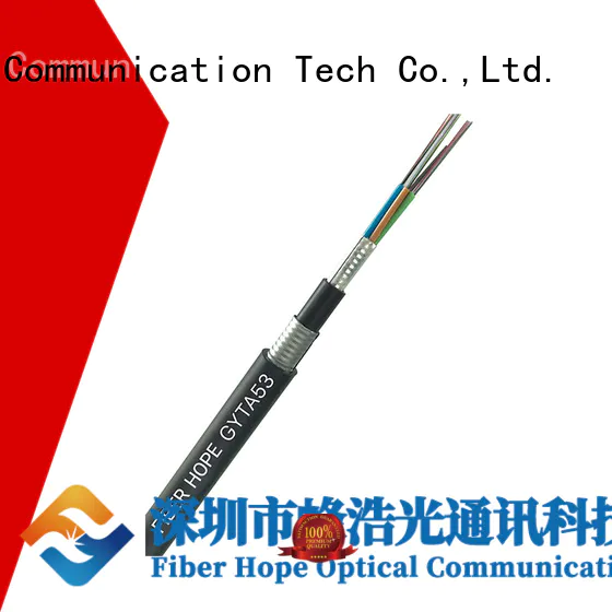 Fiber Hope waterproof armoured cable outdoor good for outdoor