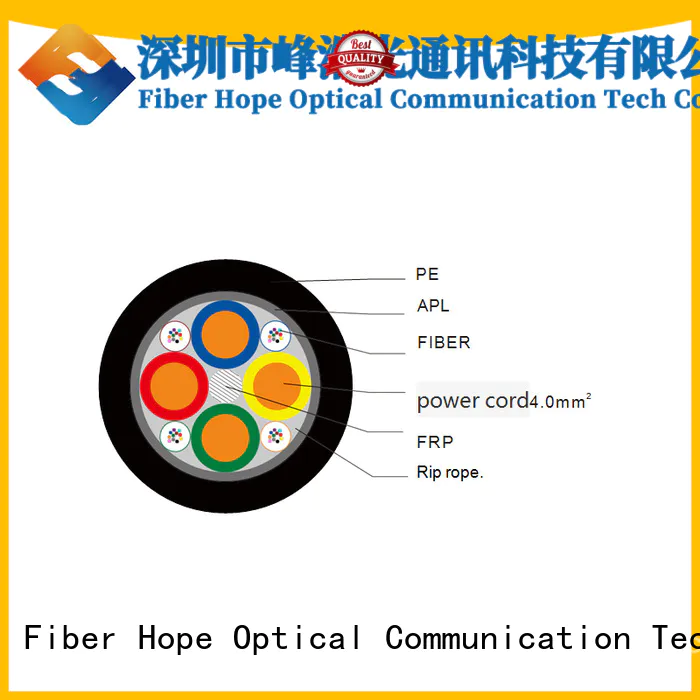 Fiber Hope composite fiber optic cable ideal for network system