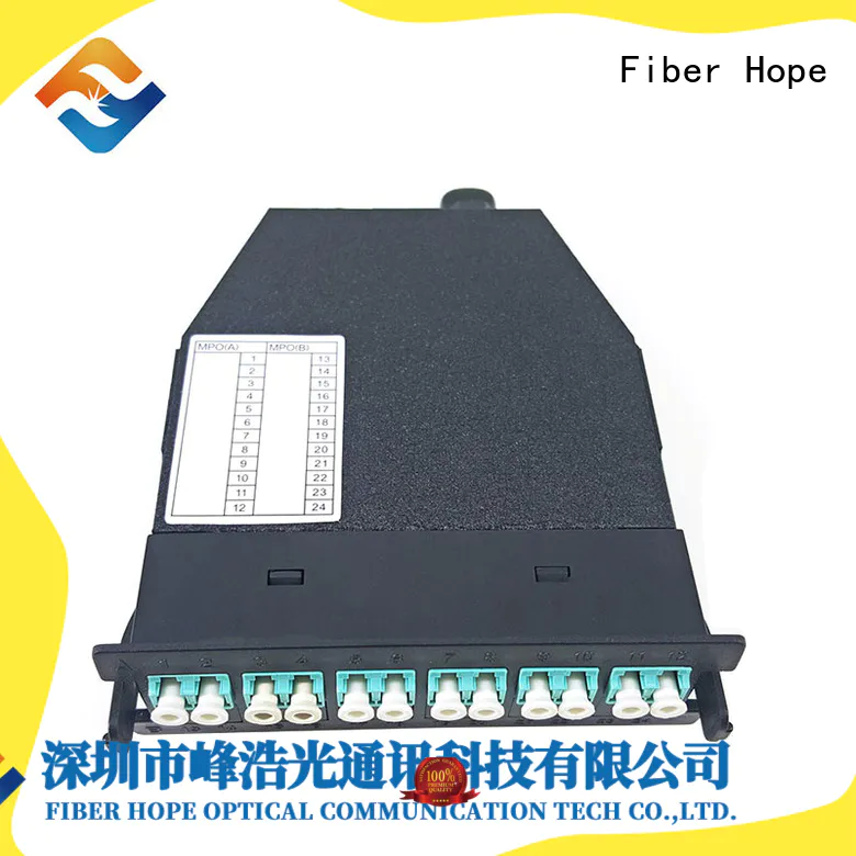 Fiber Hope professional mpo cable widely applied for basic industry