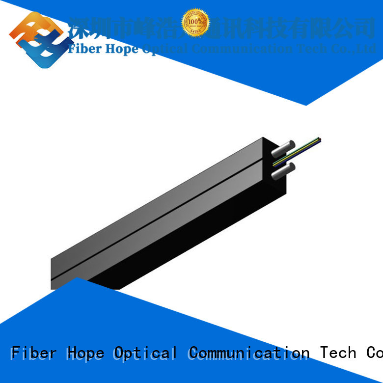 Fiber Hope light weight fiber optic drop cable network transmission
