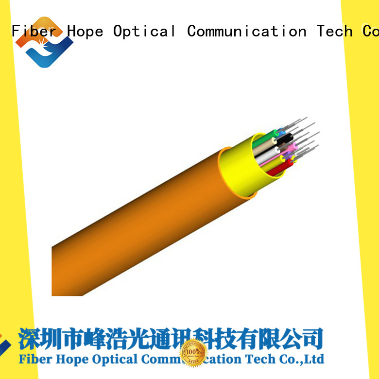 good interference 12 core fiber optic cable satisfied with customers for communication equipment