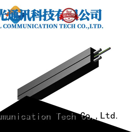 light weight fiber drop cable widely employed for network transmission