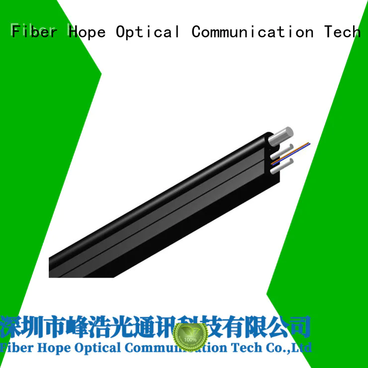 Fiber Hope ftth drop cable widely employed for user wiring for FTTH