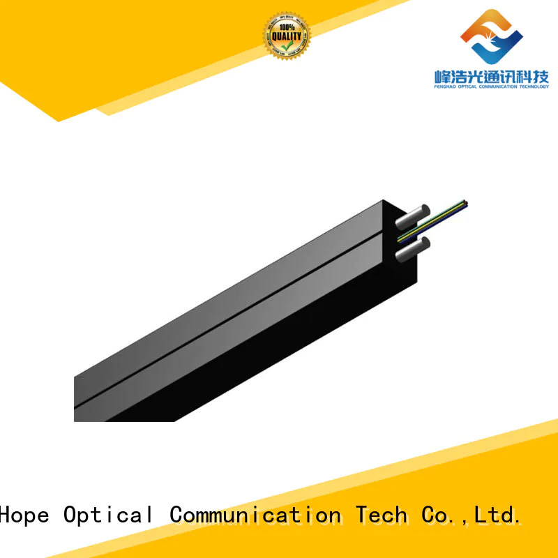 Fiber Hope ftth drop cable widely employed for network transmission