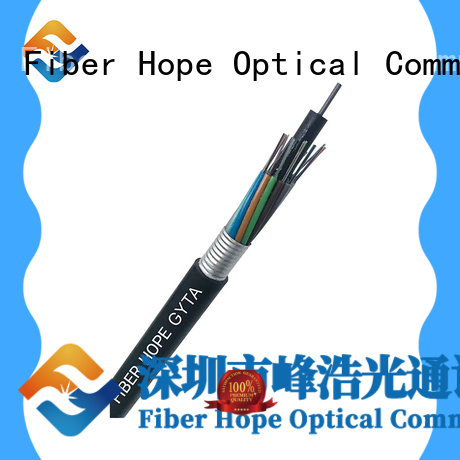 Fiber Hope waterproof outdoor fiber patch cable best choise for networks interconnection