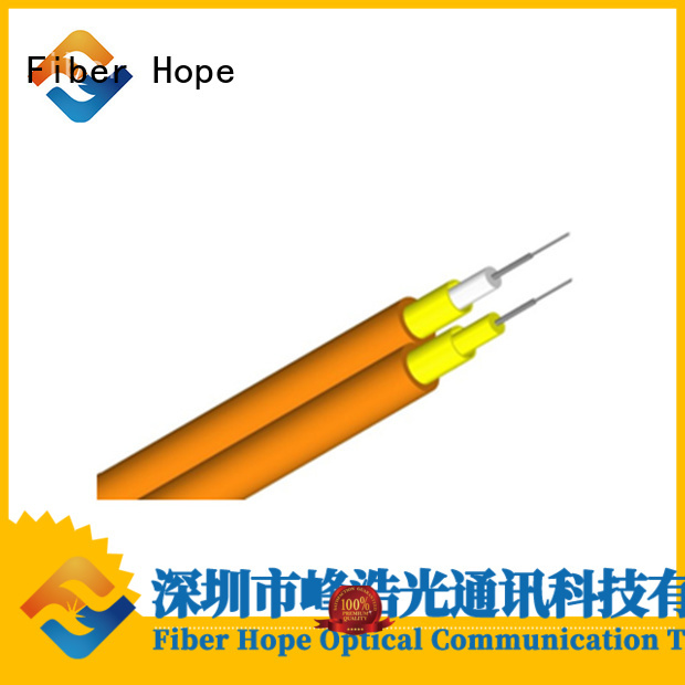 Fiber Hope large transmission traffic optical cable satisfied with customers for computers