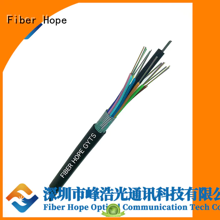 Fiber Hope waterproof outdoor fiber optic cable ideal for outdoor