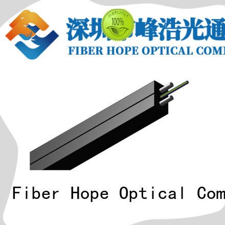 Fiber Hope fiber drop cable with many advantages user wiring for FTTH
